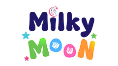 Milky Moon Logo - Leekar Designs Client